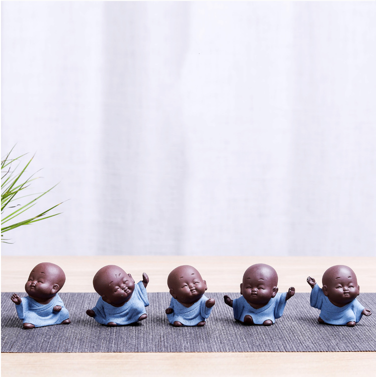 Little Ceramic Zen Monk