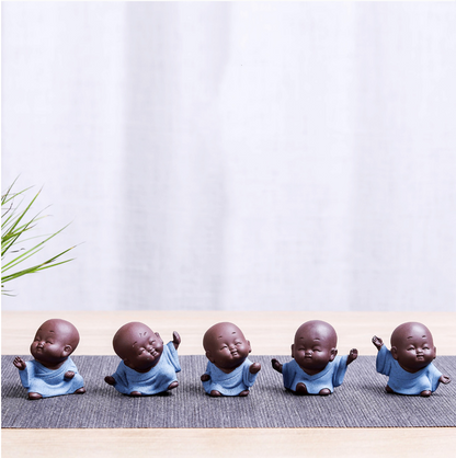 Little Ceramic Zen Monk