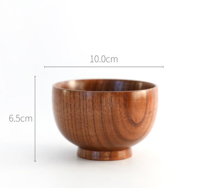 Wooden Round Bowls