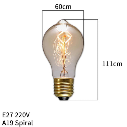 Edison Retro Lamp Incandescent light Bulb E27 220V/110V 40W 💡