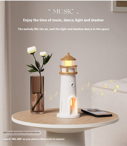 Human Body Induction Moonlight Lighthouse Table Lamp 🌕