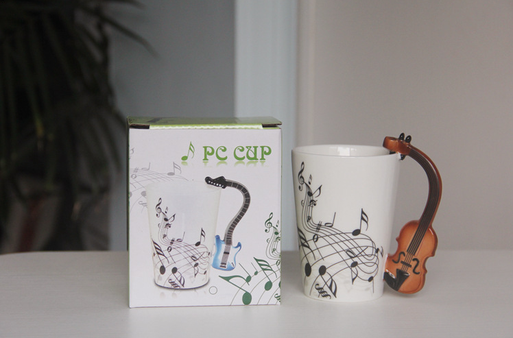 Music Instruments Ceramic Mug 🎸🎷🎻