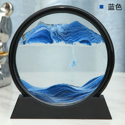Round Sand Art Hourglass